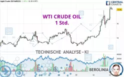 WTI CRUDE OIL - 1H