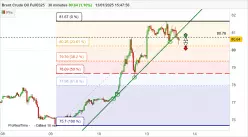 BRENT CRUDE OIL - 30 min.