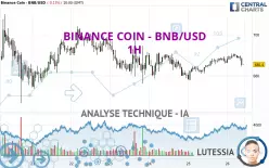 BINANCE COIN - BNB/USD - 1H