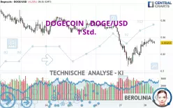 DOGECOIN - DOGE/USD - 1 Std.