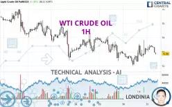 WTI CRUDE OIL - 1H