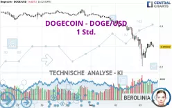 DOGECOIN - DOGE/USD - 1 Std.