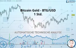 BITCOIN GOLD - BTG/USD - 1 Std.