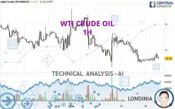 WTI CRUDE OIL - 1H