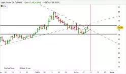 WTI CRUDE OIL - Journalier