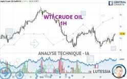 WTI CRUDE OIL - 1 Std.