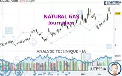 NATURAL GAS - Journalier