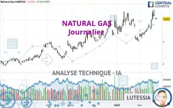 NATURAL GAS - Journalier