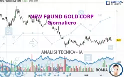 NEW FOUND GOLD CORP - Giornaliero