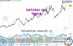 NATURAL GAS - Journalier