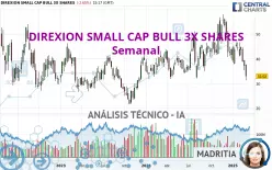 DIREXION SMALL CAP BULL 3X SHARES - Wekelijks