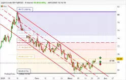 WTI CRUDE OIL - 8 uur