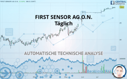 FIRST SENSOR AG O.N. - Täglich