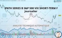 IPATH SERIES B S&amp;P 500 VIX SHORT-TERM F - Journalier