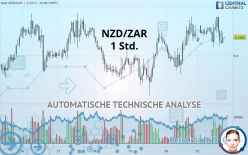 NZD/ZAR - 1 Std.