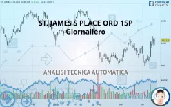 ST. JAMES S PLACE ORD 15P - Giornaliero