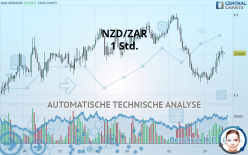 NZD/ZAR - 1 Std.