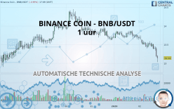 BINANCE COIN - BNB/USDT - 1 uur