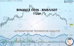 BINANCE COIN - BNB/USDT - 1 uur