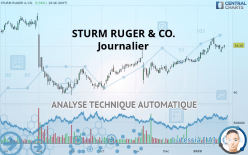 STURM RUGER & CO. - Journalier