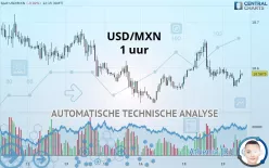 USD/MXN - 1 uur