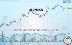 USD/MXN - 1 uur