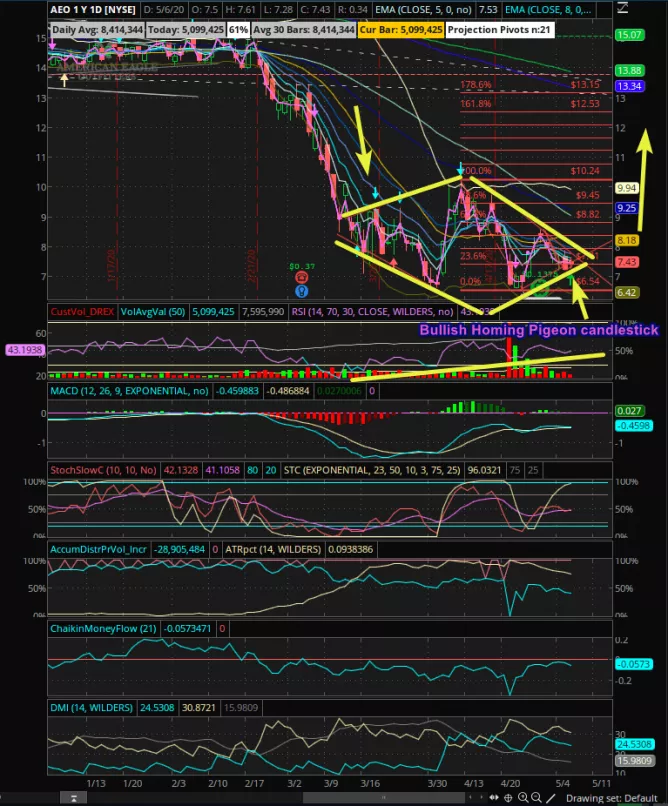 AMERICAN EAGLE OUTFITTERS INC. - Daily