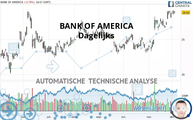 BANK OF AMERICA - Dagelijks