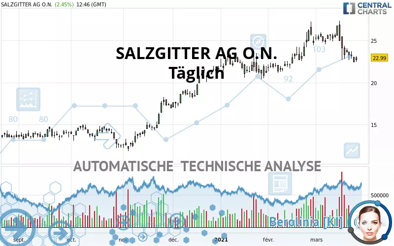 SALZGITTER AG O.N. - Täglich