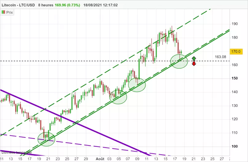 LITECOIN - LTC/USD - 8 uur