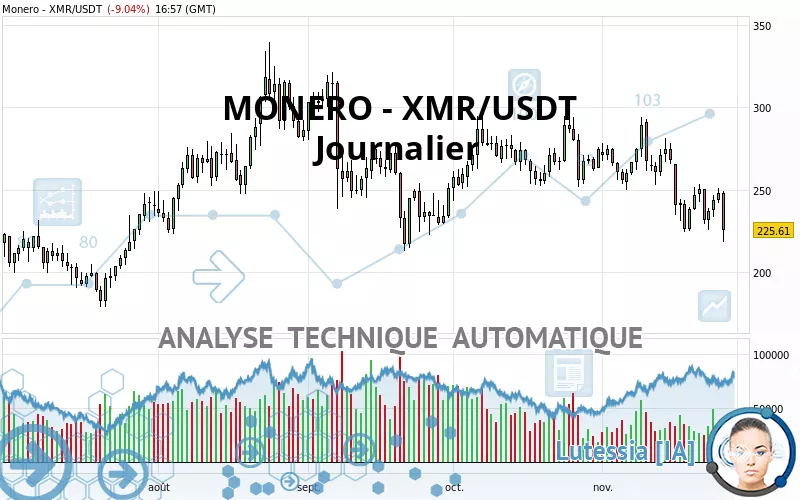 MONERO - XMR/USDT - Journalier