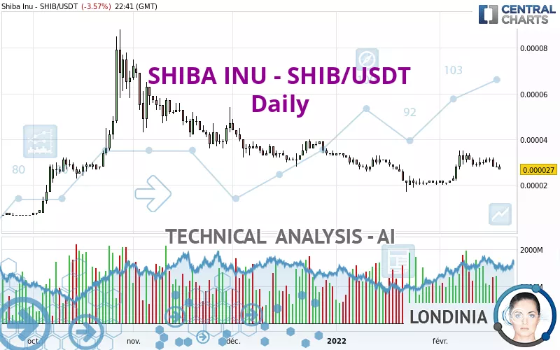 SHIBA INU - SHIB/USDT - Diario