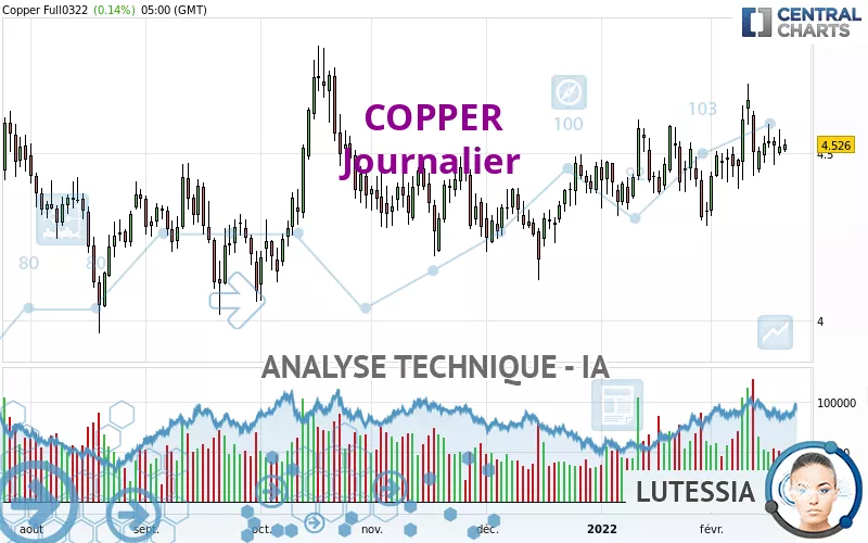 COPPER - Journalier