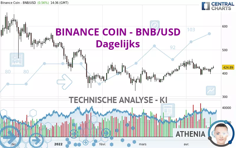 BINANCE COIN - BNB/USD - Dagelijks