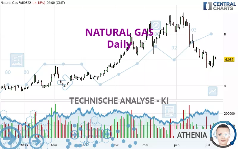 NATURAL GAS - Dagelijks