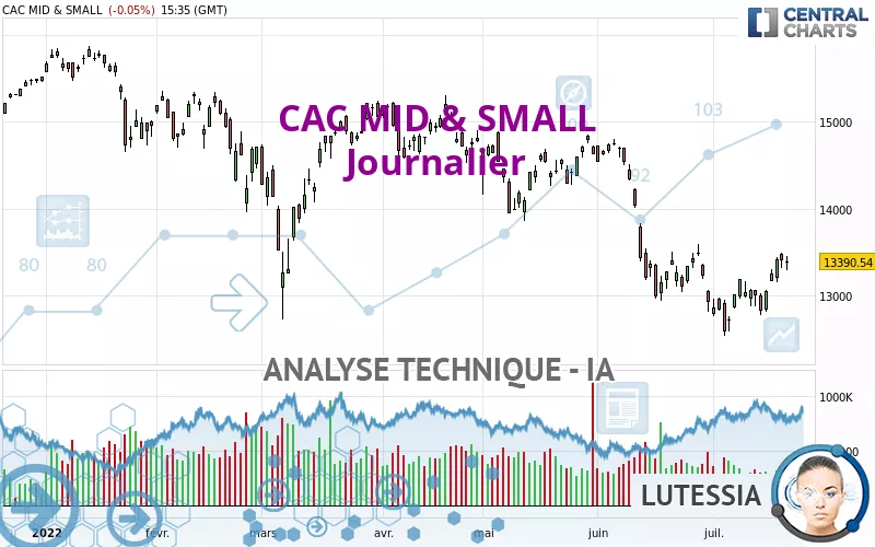 CAC MID &amp; SMALL - Journalier