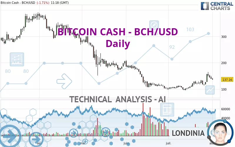 BITCOIN CASH - BCH/USD - Diario