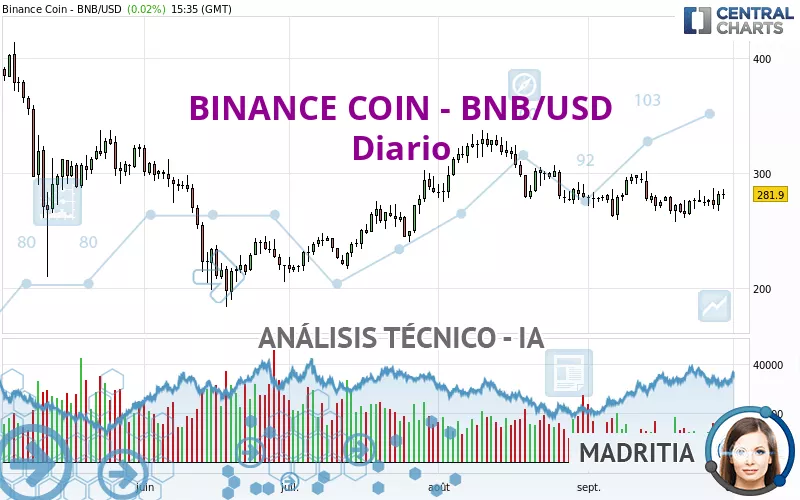 BINANCE COIN - BNB/USD - Diario