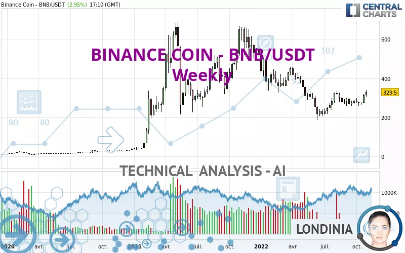 BINANCE COIN - BNB/USDT - Weekly