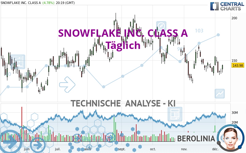 SNOWFLAKE INC. CLASS A - Dagelijks