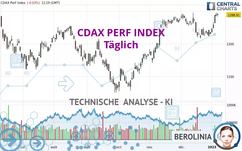 CDAX PERF INDEX - Täglich