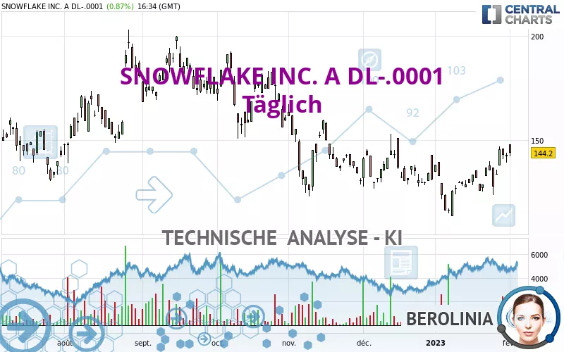 SNOWFLAKE INC. A DL-.0001 - Dagelijks