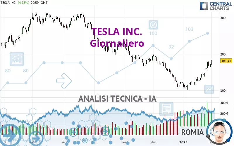 TESLA INC. - Giornaliero