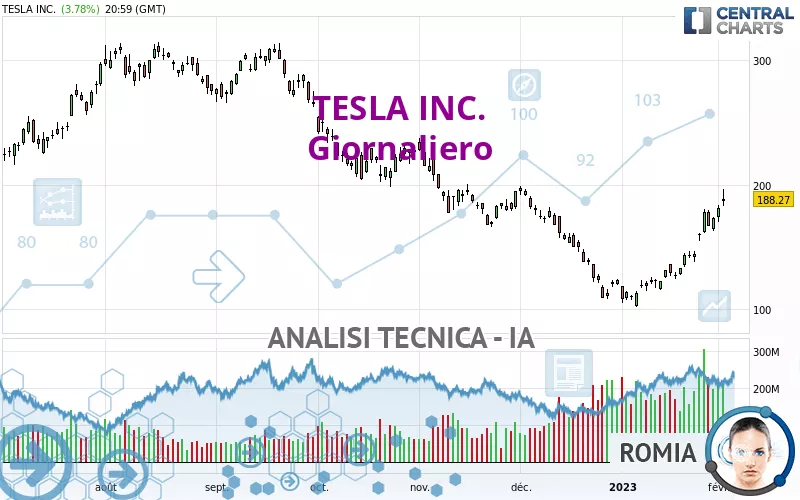 TESLA INC. - Giornaliero