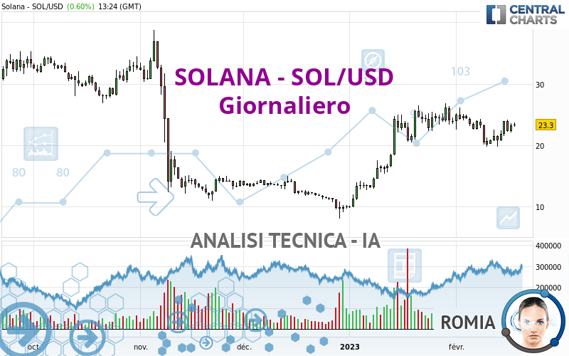 SOLANA - SOL/USD - Journalier