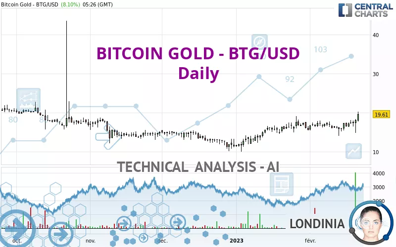 BITCOIN GOLD - BTG/USD - Daily