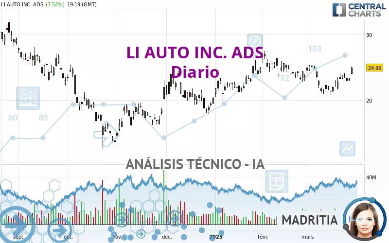 LI AUTO INC. ADS - Diario