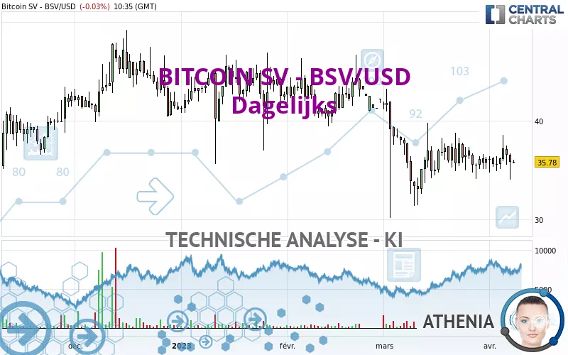 BITCOIN SV - BSV/USD - Dagelijks