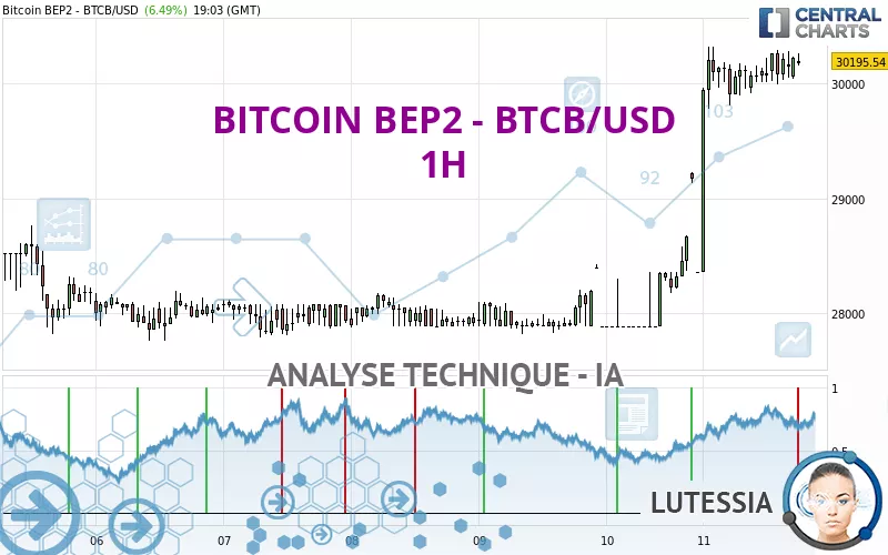 BITCOIN BEP2 - BTCB/USD - 1 uur