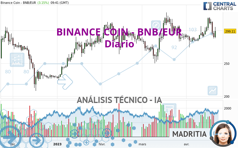 BINANCE COIN - BNB/EUR - Journalier